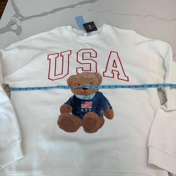 Grayson Threads Red and White Crewneck Sweater - Picture 3 of 7